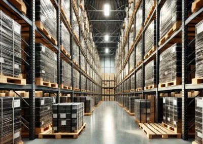 Stockage sur palette